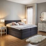 Čalúnená boxspring posteľ Greta